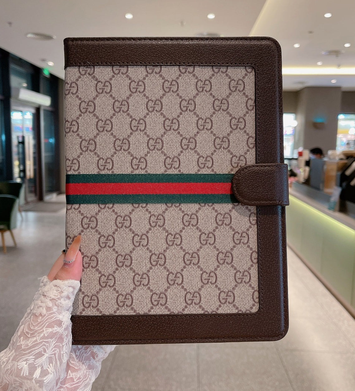 Classic luxury iPad case