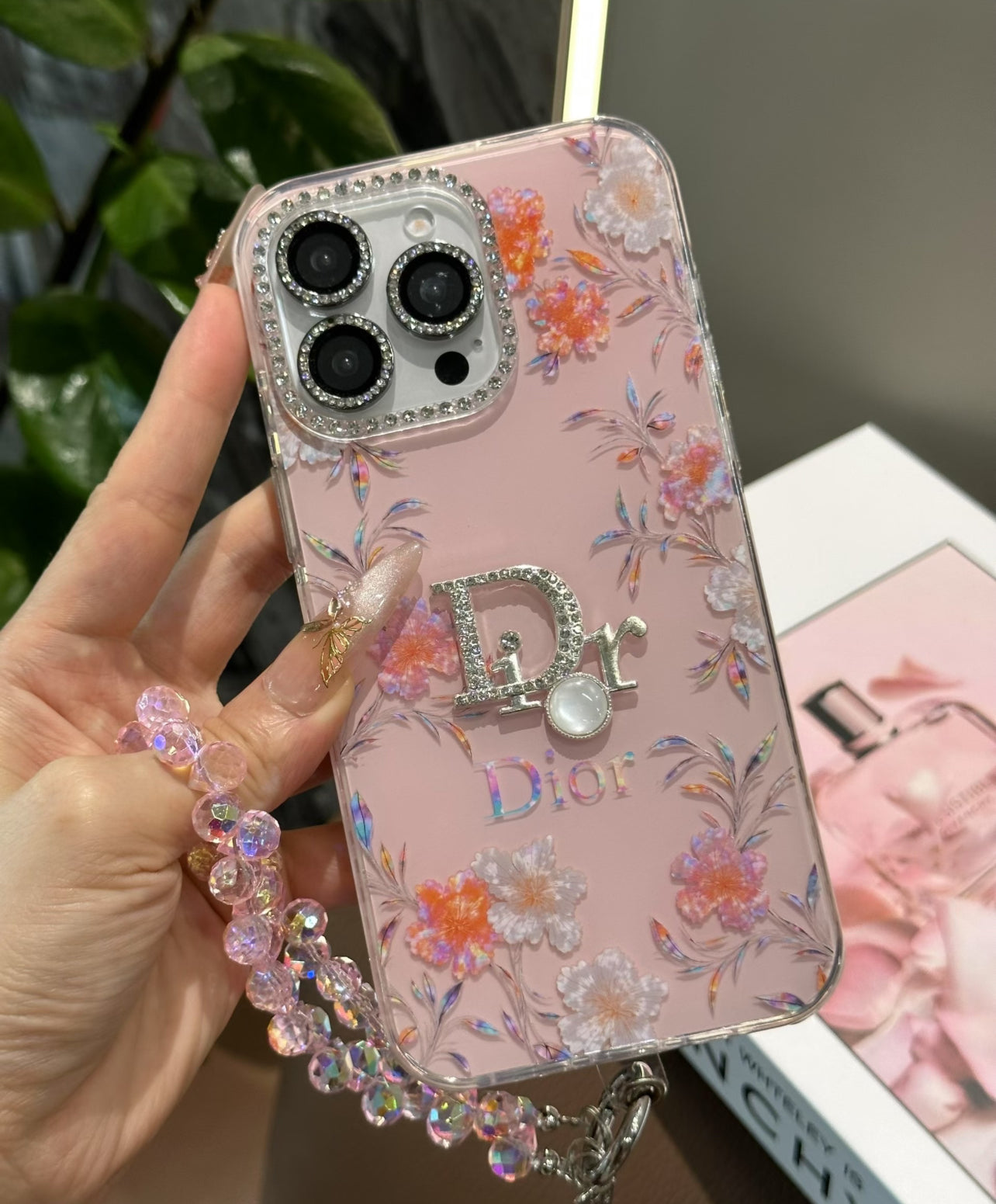Clear Flowers Strap