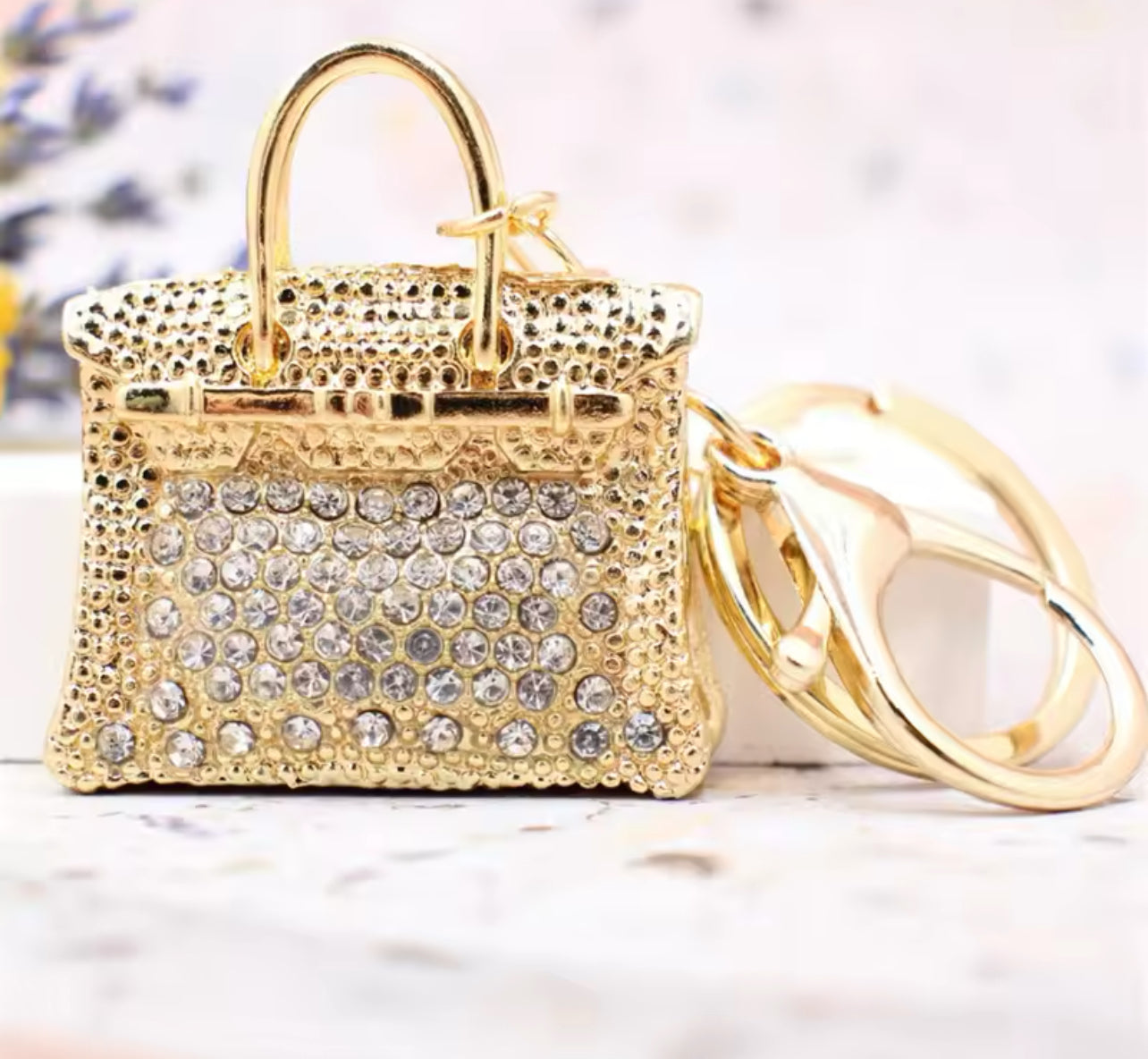 Crystal Handbag Keychains