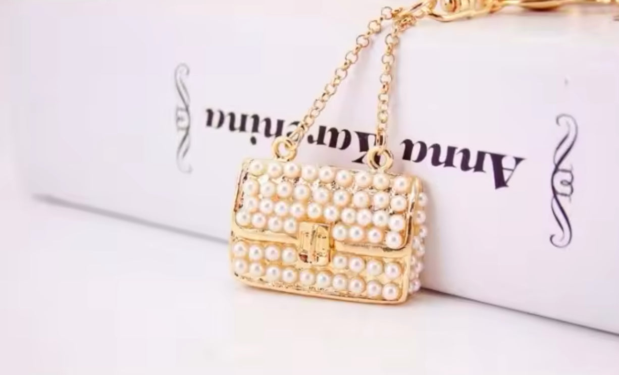 Crystal Handbag Keychains