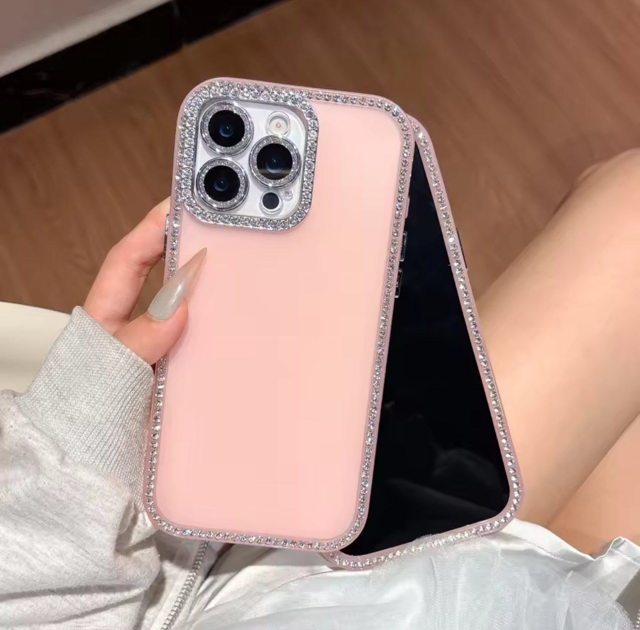 Matte Case w/ Bling Diamond