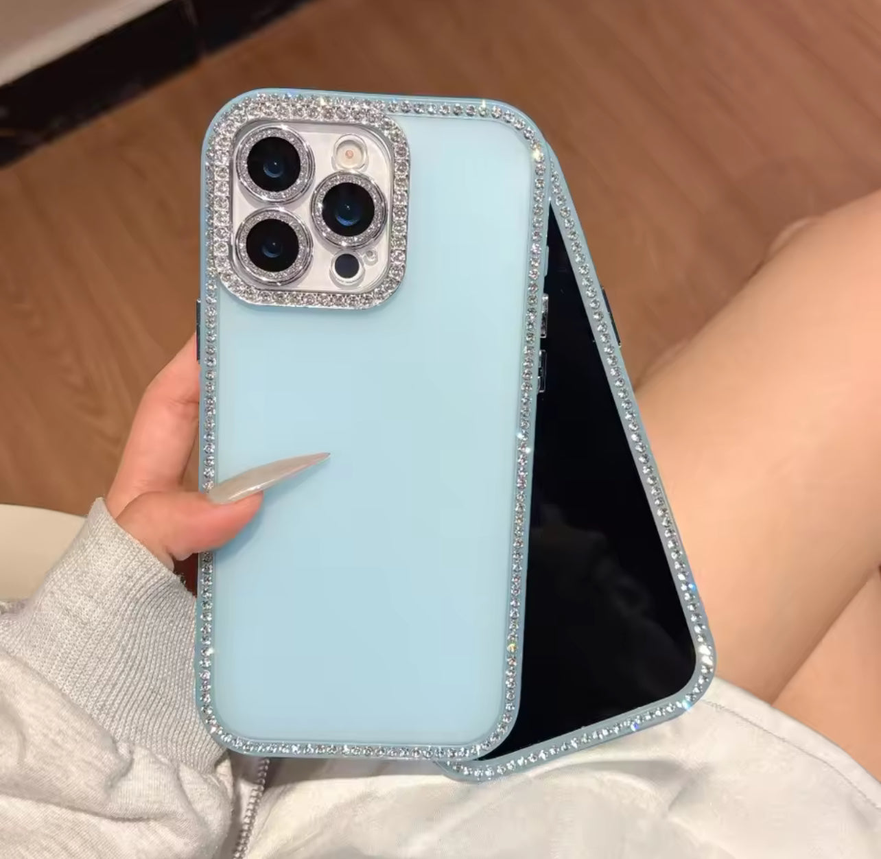 Matte Case w/ Bling Diamond