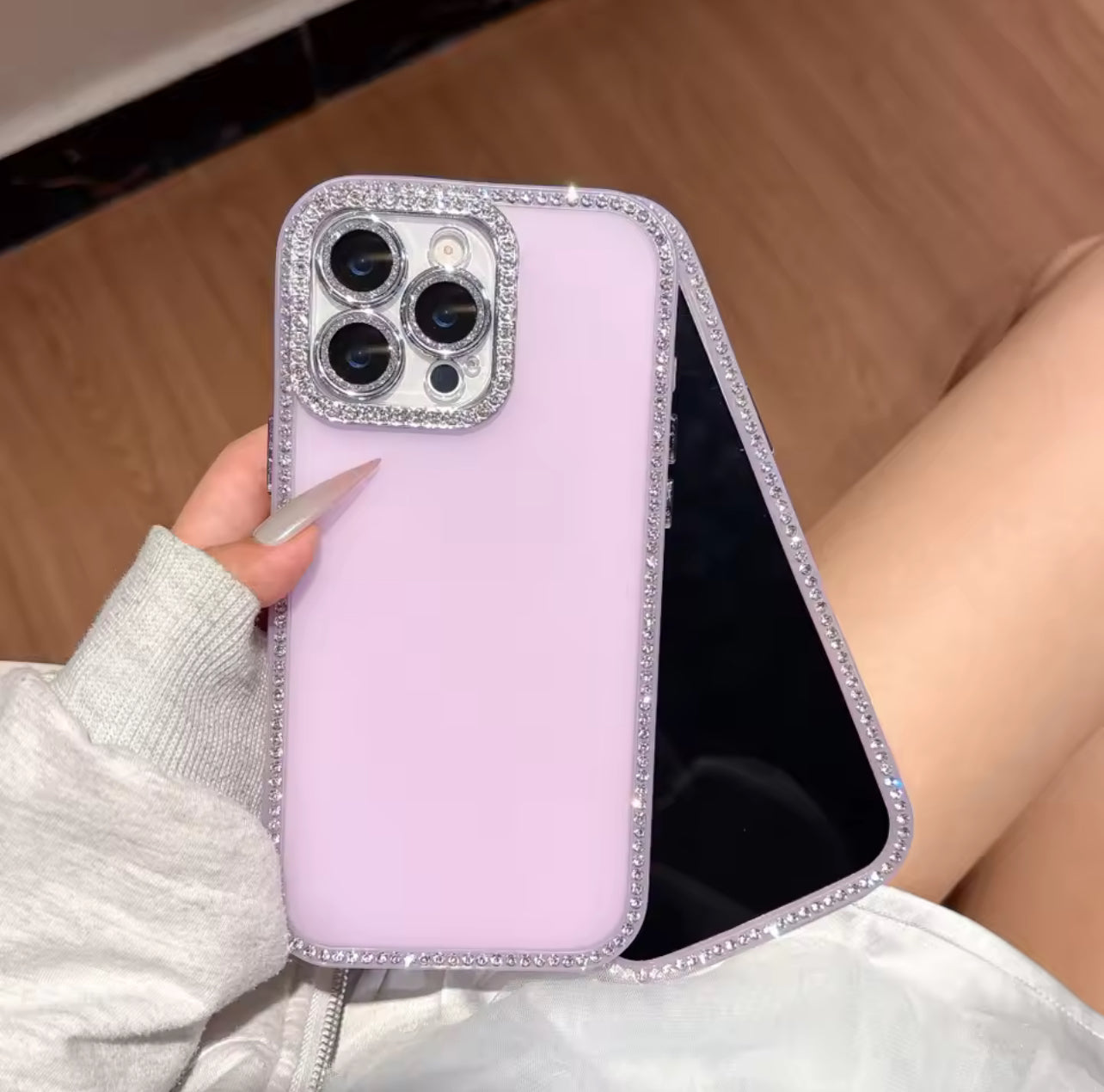 Matte Case w/ Bling Diamond