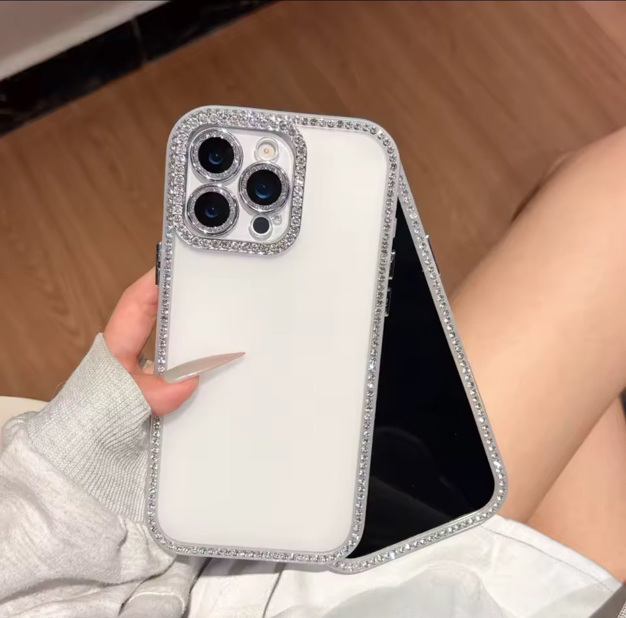Matte Case w/ Bling Diamond