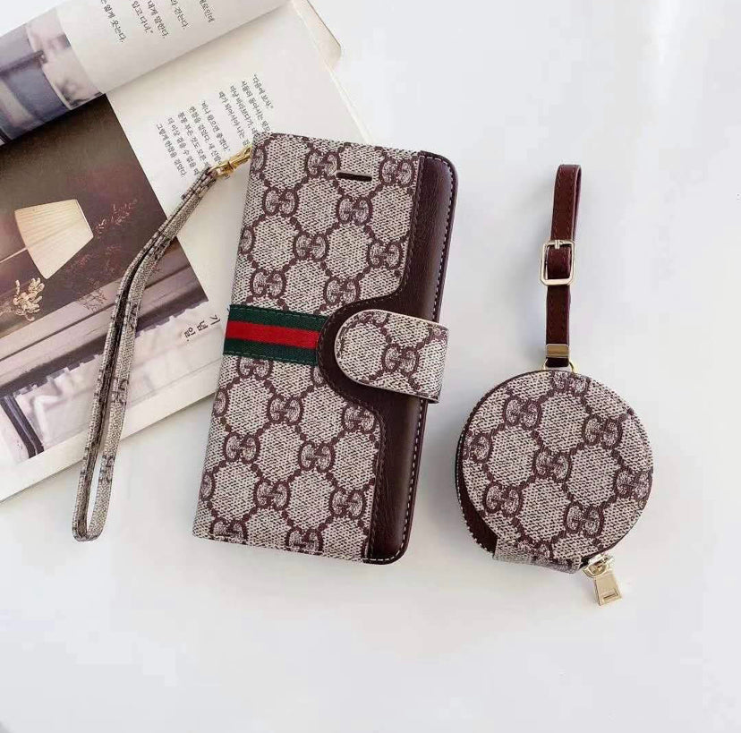Lux wallet with AirPods