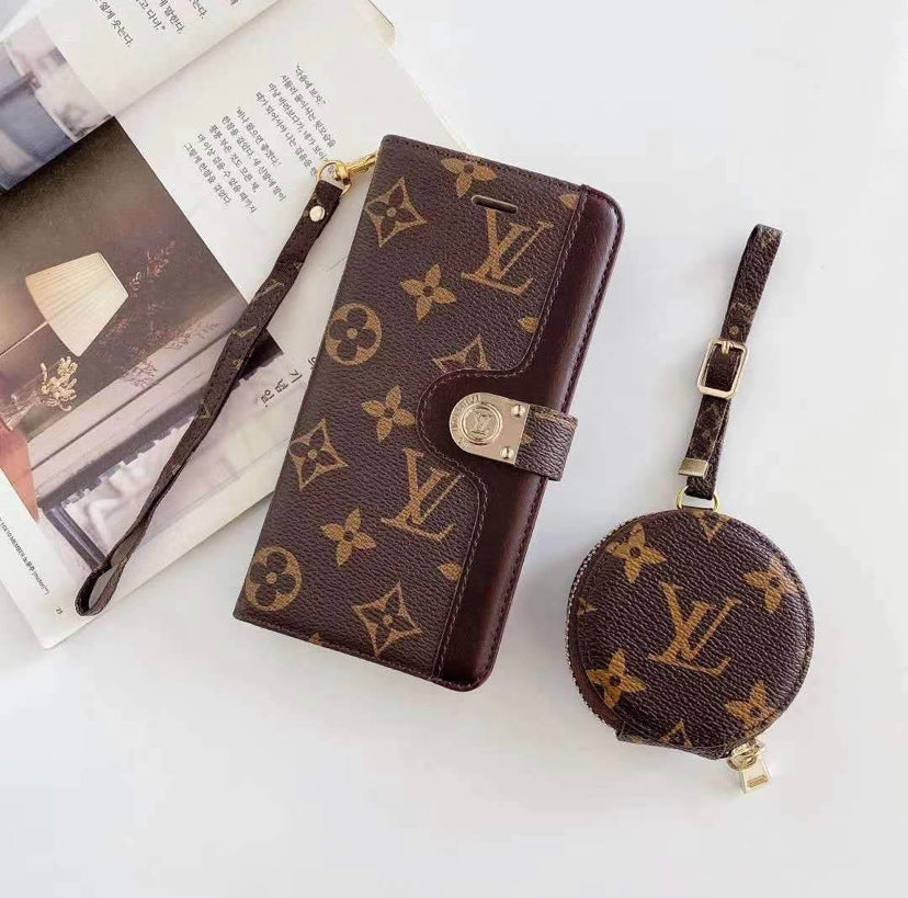Lux wallet with AirPods