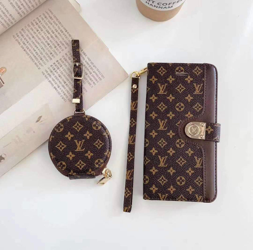 Lux wallet with AirPods