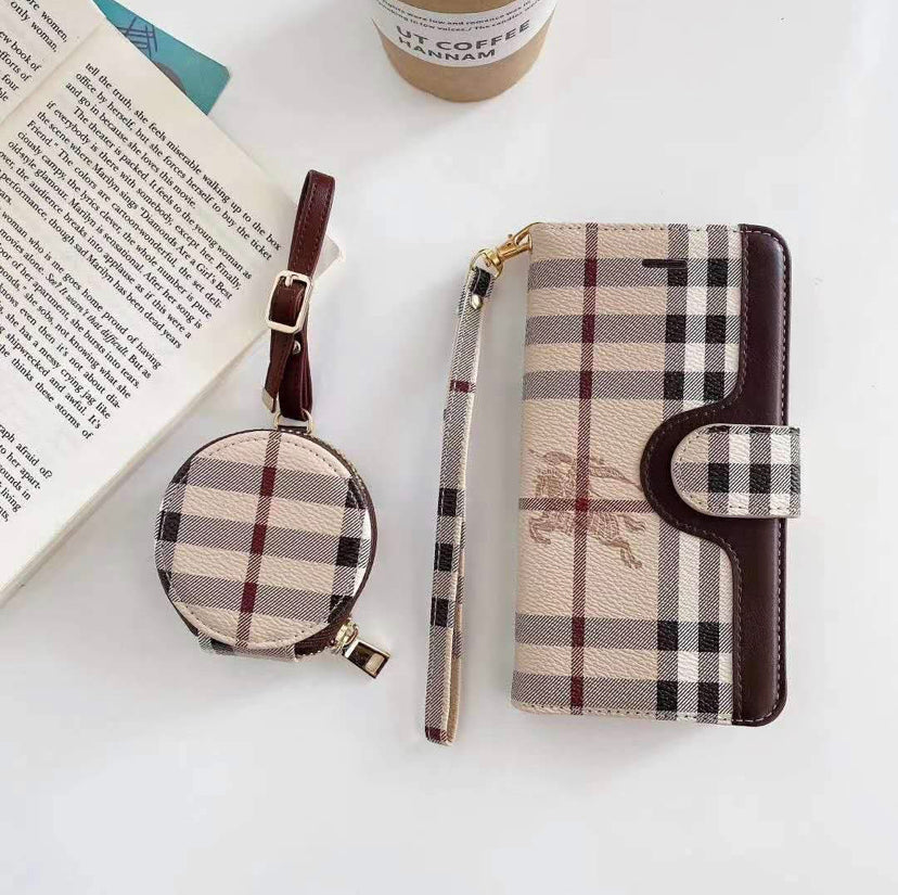 Lux wallet with AirPods