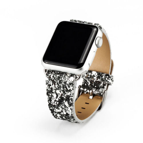 Shiny Glitter Power PU Leather Bling - willbling