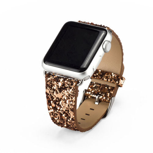 Shiny Glitter Power PU Leather Bling - willbling