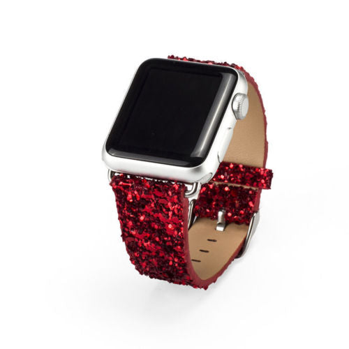 Shiny Glitter Power PU Leather Bling - willbling