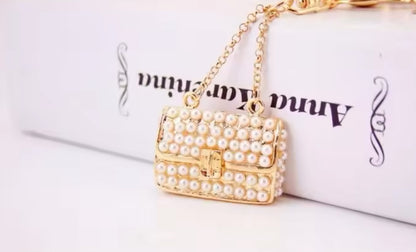 Crystal Handbag Keychains