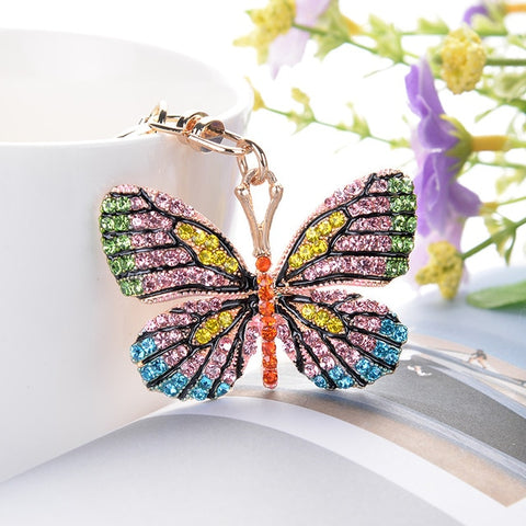 Image of Colorful Butterfly Keychain - willbling