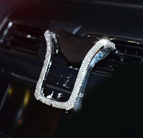 Image of Car Phone Holder with Bing Crystal Rhinestone - willbling